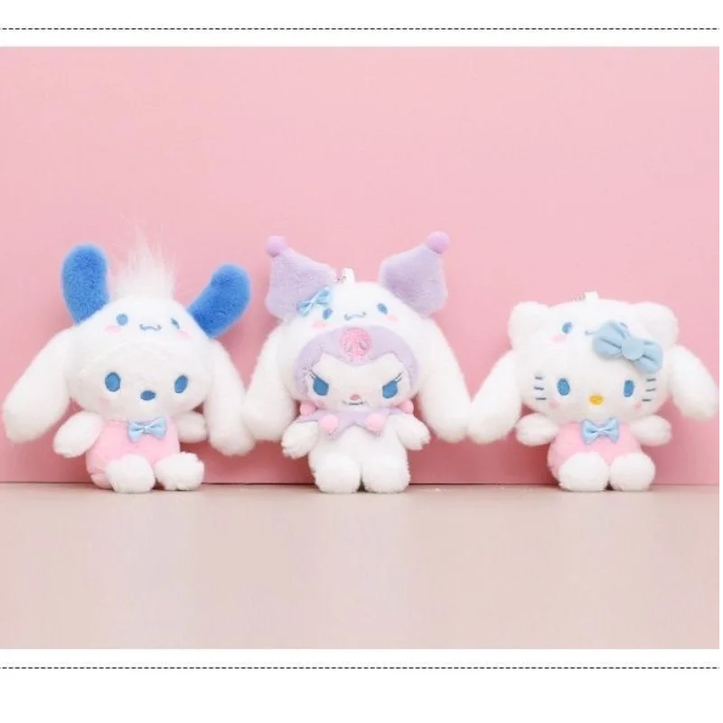 Sanrio Cinnamoroll men's and women's new cute and sweet creative cartoon plush transformation doll toy bag decoration pendant
Sanrio Cinnamoroll men's and women's new cute and sweet creative cartoon plush transformation doll toy bag decoration pendant