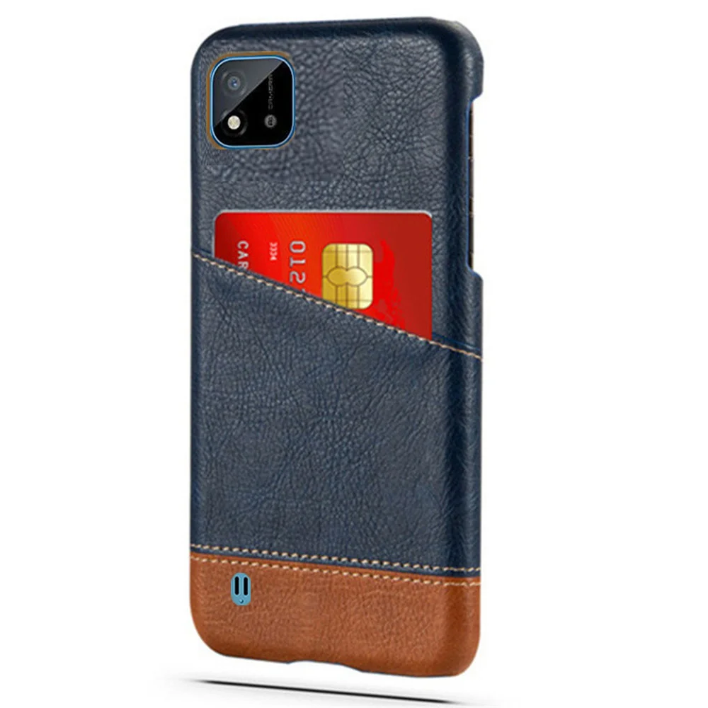 Wallet Case For Oppo Realme C11 Case Cover On For Realme C11 2021 Mixed Splice PU Leather Credit Card Cover For Realme C11 C21
Wallet Case For Oppo Realme C11 Case Cover On For Realme C11 2021 Mixed Splice PU Leather Credit Card Cover For Realme C11 C21