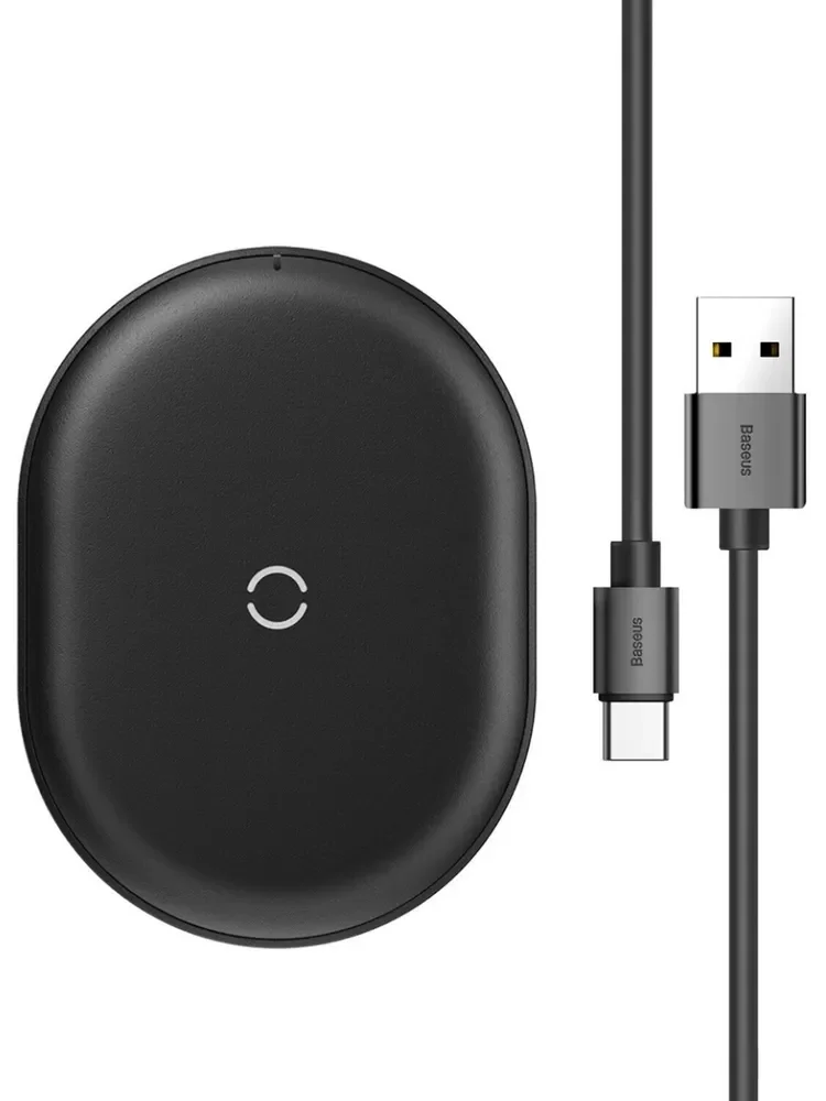 Беспроводное зарядное устройство Baseus Cobble wireless charger 15W (WXYS-01) Black
Беспроводное зарядное устройство Baseus Cobble wireless charger 15W (WXYS-01) Black