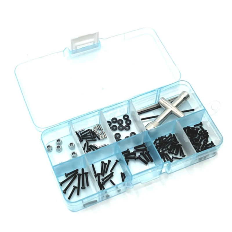 M1.6 M2 Screws Fastener Kit Sleeve Hex Wrench Repair Tools For Xiaomi Suzuki Jimny 1/16 RC Crawler Car Parts Accessories
M1.6 M2 Screws Fastener Kit Sleeve Hex Wrench Repair Tools For Xiaomi Suzuki Jimny 1/16 RC Crawler Car Parts Accessories