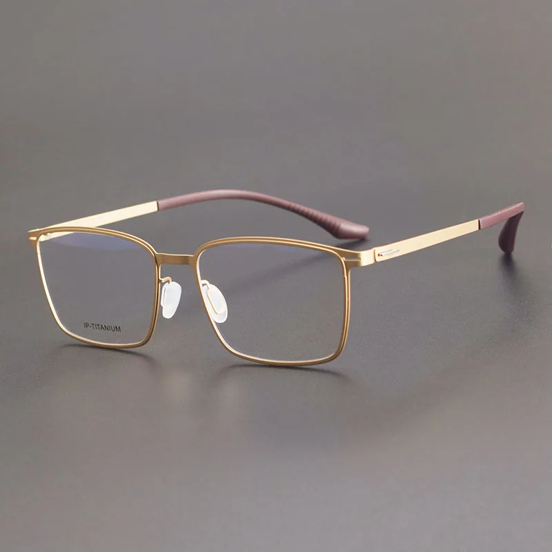 Retro Square Glasses Frame Titanium Men Designer fashion optical Eyeglasses Women classic Myopia reading personalized Eyewear
Retro Square Glasses Frame Titanium Men Designer fashion optical Eyeglasses Women classic Myopia reading personalized Eyewear
