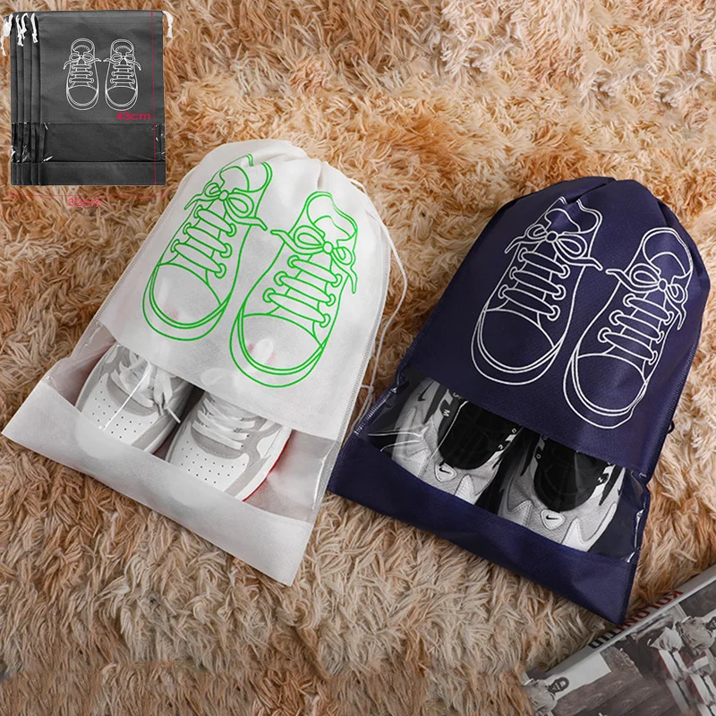 Shoes Storage Bag Travel Accessories Classified Portable Handbags Non-woven Drawstring Dustproof Convenient Waterproof Organizer
Shoes Storage Bag Travel Accessories Classified Portable Handbags Non-woven Drawstring Dustproof Convenient Waterproof Organizer