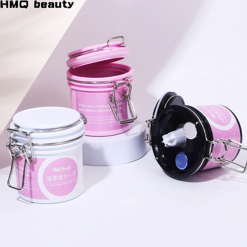 Eyelash Glue Storage Tank Holder Container Activated Carbon Sealed Leak-proof Jar Container Lash Extension Supplies Makeup Tools
Eyelash Glue Storage Tank Holder Container Activated Carbon Sealed Leak-proof Jar Container Lash Extension Supplies Makeup Tools