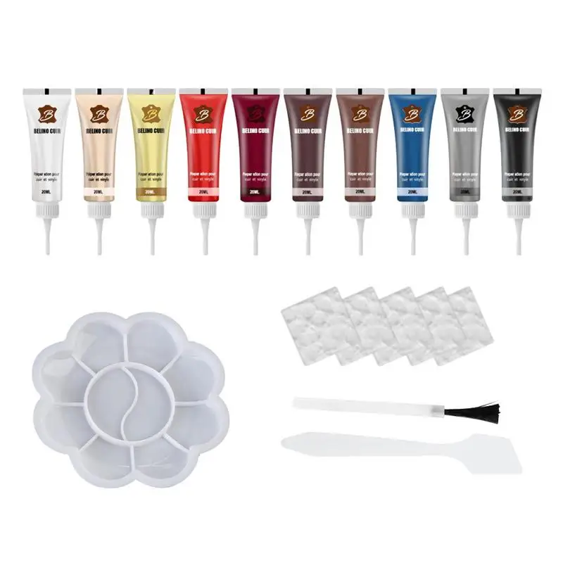 10 Colours Leather Repair & Dye Cream Recolouring Leather Balm For Upholstery Dye Scratches Solution Faded Repair For Clothes
10 Colours Leather Repair & Dye Cream Recolouring Leather Balm For Upholstery Dye Scratches Solution Faded Repair For Clothes