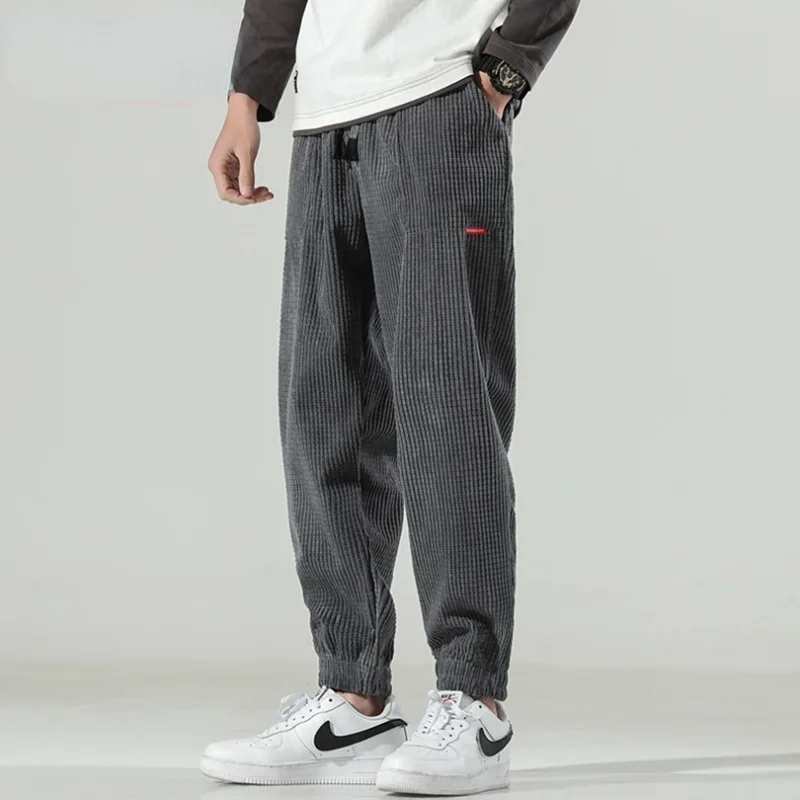 Streetwear Corduroy Pants Men Clothing Japanese Fashion Sweatpants Men Korean Fashion Mens Pants M-5XL 2023 New Arrival
Streetwear Corduroy Pants Men Clothing Japanese Fashion Sweatpants Men Korean Fashion Mens Pants M-5XL 2023 New Arrival