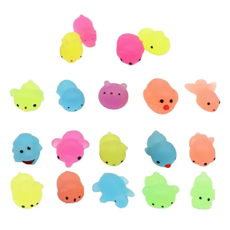 Squeeze Toy Glow in the Dark Soft Stretchy Toys Adults Cute Mini Animal Stress Relief Hand Finger Exercise Sensory Fidget Toy 
Squeeze Toy Glow in the Dark Soft Stretchy Toys Adults Cute Mini Animal Stress Relief Hand Finger Exercise Sensory Fidget Toy