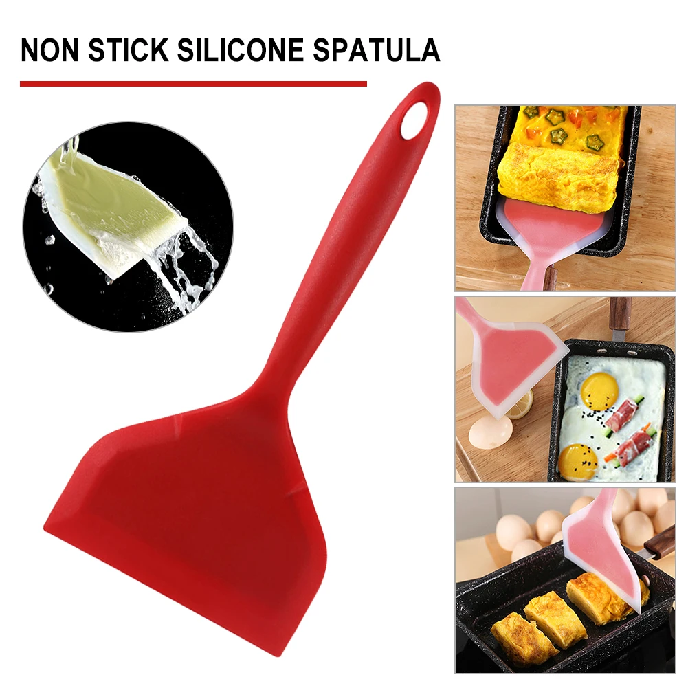 Silicone Spatula Tool Kitchen Utensils Tamagoyaki Turner Omelets Pan Non Stick Turners Food Home Cooking Pan Spatula
Silicone Spatula Tool Kitchen Utensils Tamagoyaki Turner Omelets Pan Non Stick Turners Food Home Cooking Pan Spatula
