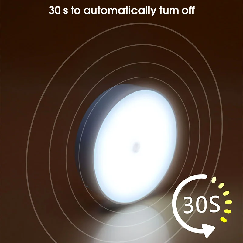 Motion Sensor Light LED Nightlights USB Rechargeable Night Light Wall Lamp for Stairs Hallway Closet Cabinet Light Children Gift
Motion Sensor Light LED Nightlights USB Rechargeable Night Light Wall Lamp for Stairs Hallway Closet Cabinet Light Children Gift