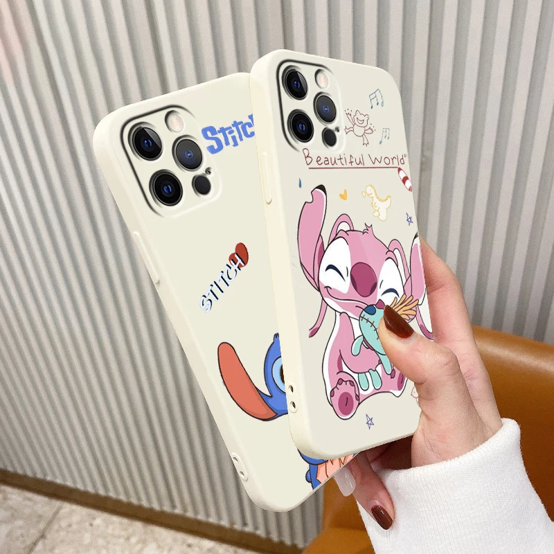 Phone Case For Apple iPhone 14 13 12 Mini 11 XS Pro Max X XR SE 2020 Plus Cover Disney Stitch Couple Love Liquid Rope Funda
Phone Case For Apple iPhone 14 13 12 Mini 11 XS Pro Max X XR SE 2020 Plus Cover Disney Stitch Couple Love Liquid Rope Funda