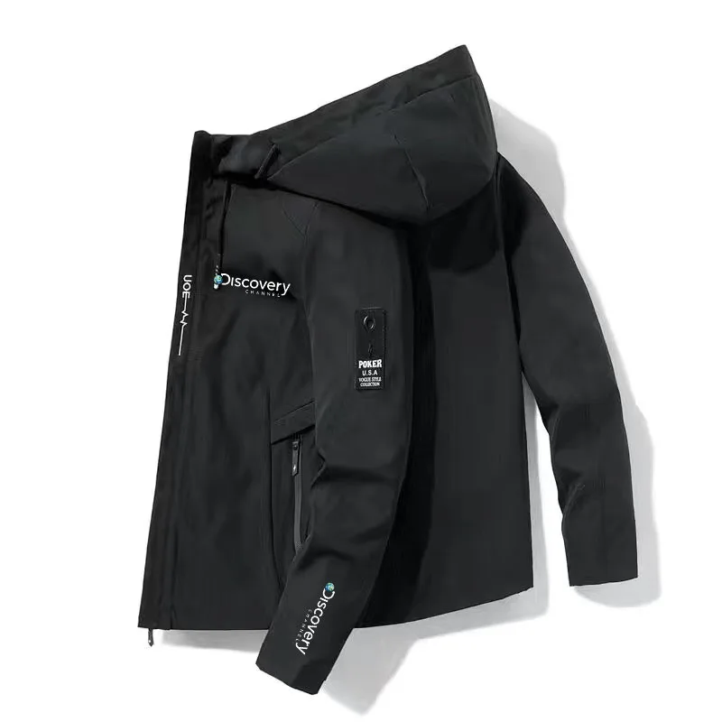 Discovery 2022 Bomber Jacket Men's Windbreaker Zip Coat Spring Autumn Casual Work Jacket Fashion Outdoor Adventure Jacket
Discovery 2022 Bomber Jacket Men's Windbreaker Zip Coat Spring Autumn Casual Work Jacket Fashion Outdoor Adventure Jacket