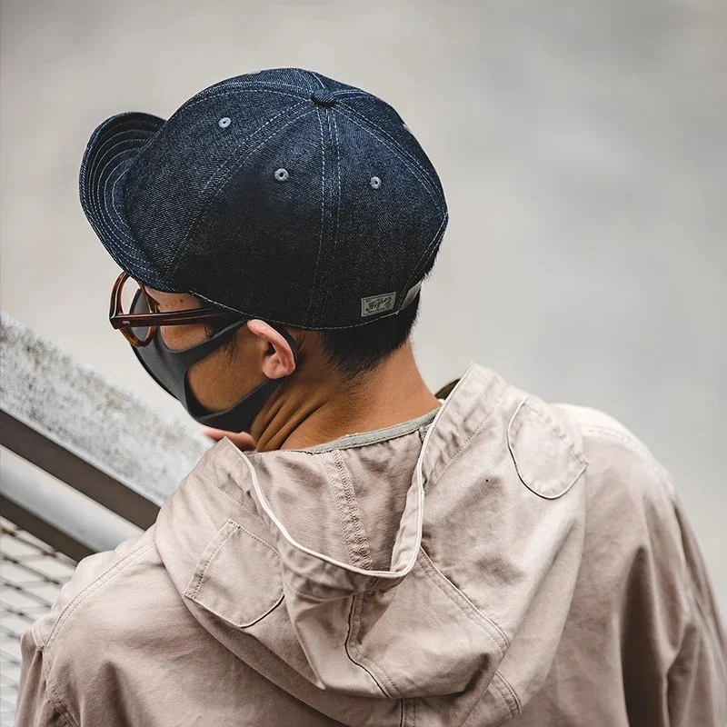 Denim Vintage Cowboy Hats Mens Bone Adjustable Soft Brime Newsboy Cap Baseball Cap Snapback Hat Black Color
Denim Vintage Cowboy Hats Mens Bone Adjustable Soft Brime Newsboy Cap Baseball Cap Snapback Hat Black Color