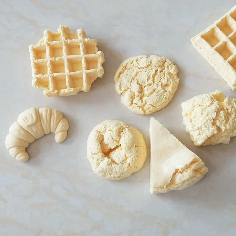 Simulation Cake Silicone Mold Waffle Croissant Biscuit Baking Mold DIY Scented Candle Silicone Model Kitchen Baking Tools
Simulation Cake Silicone Mold Waffle Croissant Biscuit Baking Mold DIY Scented Candle Silicone Model Kitchen Baking Tools