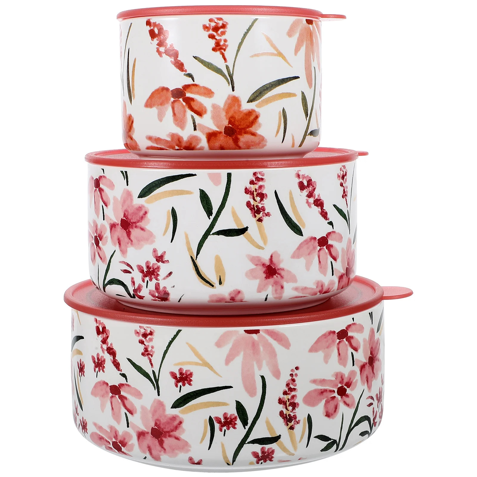 3 Pcs Small Ceramic Bowl Refrigerator Microwavable Soup Lid Stainless Steel Bowls Lids
3 Pcs Small Ceramic Bowl Refrigerator Microwavable Soup Lid Stainless Steel Bowls Lids