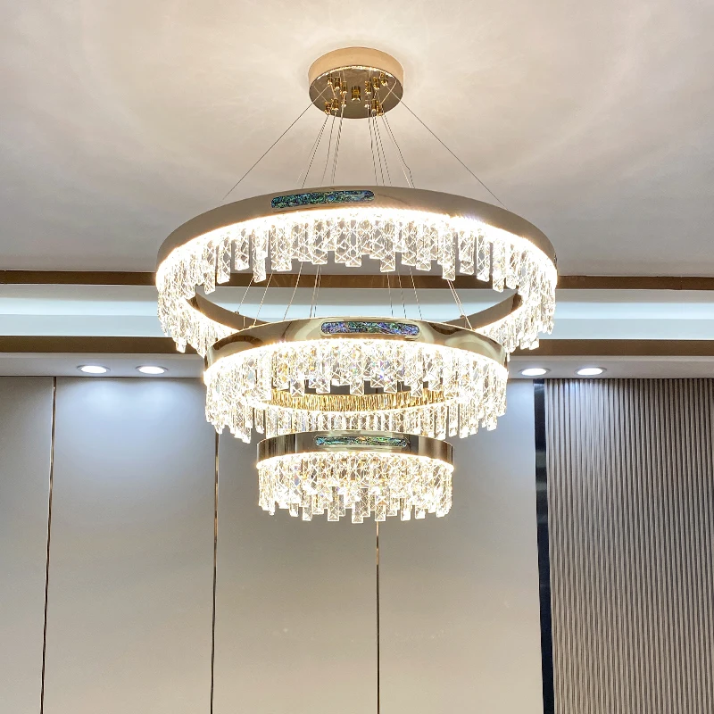 Light Luxury Villa Living Room Dining Room Chandelier Net Celebrity Crystal Chandelier Simple Modern Led Creative Personality
Light Luxury Villa Living Room Dining Room Chandelier Net Celebrity Crystal Chandelier Simple Modern Led Creative Personality