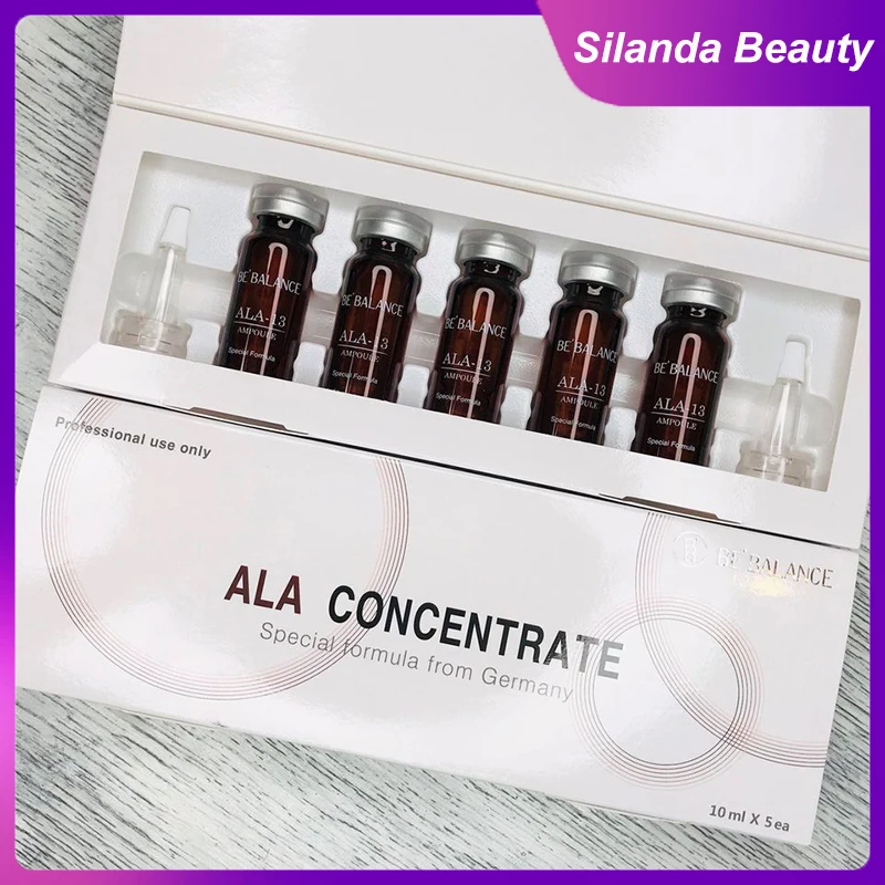 Be'Balance ALA Concentrate Facial MTS Serum Ampoule Ance Treatment Essence Antioxidant Mesotherapy Solution 10ml *5 Vials/Box
Be'Balance ALA Concentrate Facial MTS Serum Ampoule Ance Treatment Essence Antioxidant Mesotherapy Solution 10ml *5 Vials/Box
