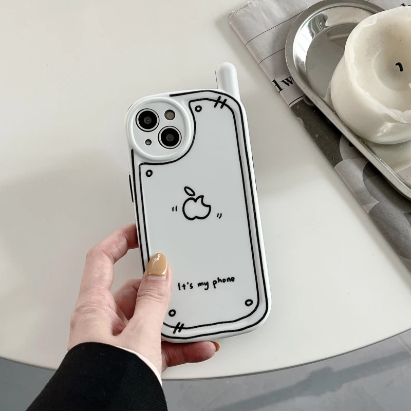 Retro Phone Model Funny Hand Drawn Pattern Phone Cases for Iphone 13 Pro Max 12 Pro Max 11 Pro Max XR X XS Max Tpu Back Cover
Retro Phone Model Funny Hand Drawn Pattern Phone Cases for Iphone 13 Pro Max 12 Pro Max 11 Pro Max XR X XS Max Tpu Back Cover
