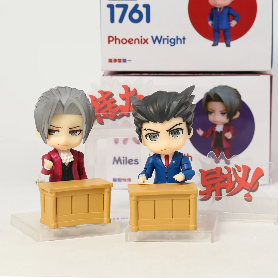Anime Toy Ace Attorney Phoenix Wright 1761 Miles Edgeworth 1762 PVC Action Figural Doll Desktop Figure For Display
Anime Toy Ace Attorney Phoenix Wright 1761 Miles Edgeworth 1762 PVC Action Figural Doll Desktop Figure For Display