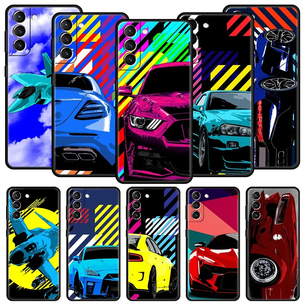 Phone Case For Samsung Galaxy S23 S22 Ultra S20 S21 FE 5G S10 S9 Plus S10E S8 Note 20 Black Cover JDM Sports Car Lamp Aircraft
Phone Case For Samsung Galaxy S23 S22 Ultra S20 S21 FE 5G S10 S9 Plus S10E S8 Note 20 Black Cover JDM Sports Car Lamp Aircraft