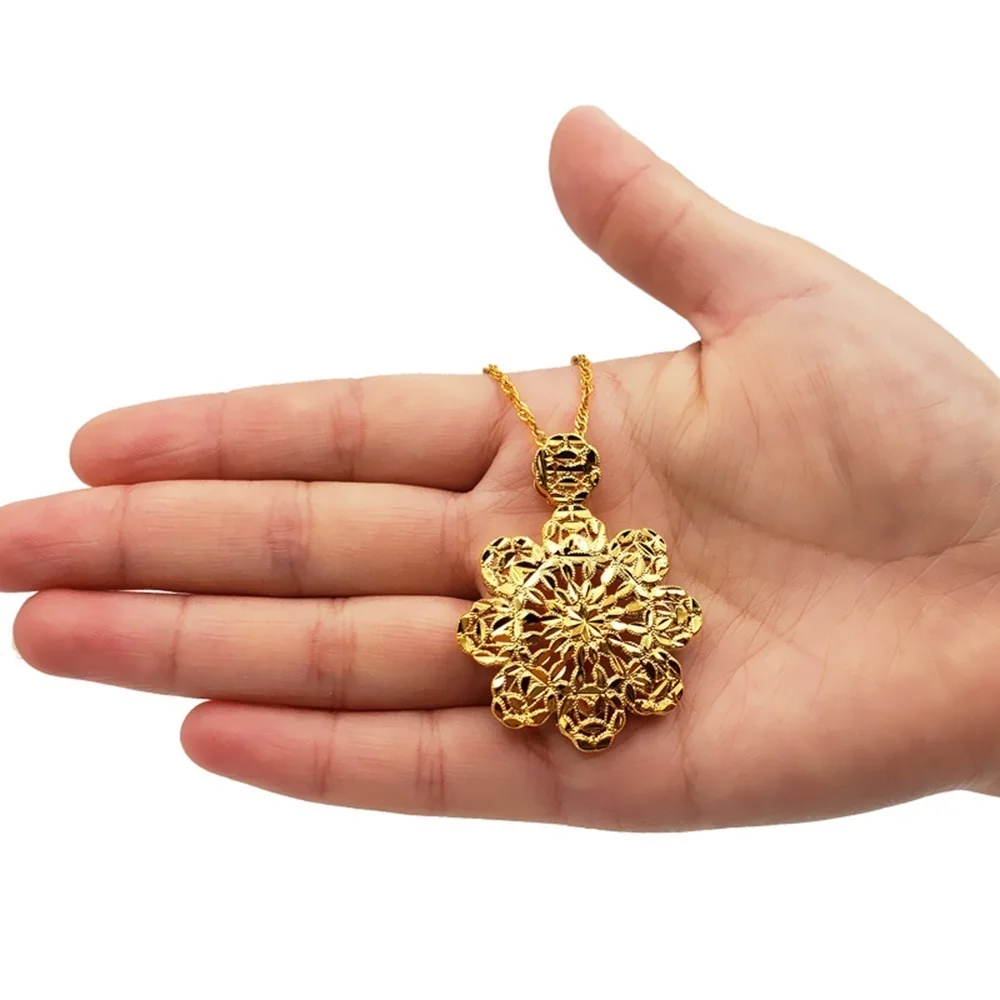 New RoseL Arab Women Jewelry 24K Gold Jewelry Dubai 24K Gold Luxury Jewelry Arab Bride High Quality Necklace
New RoseL Arab Women Jewelry 24K Gold Jewelry Dubai 24K Gold Luxury Jewelry Arab Bride High Quality Necklace