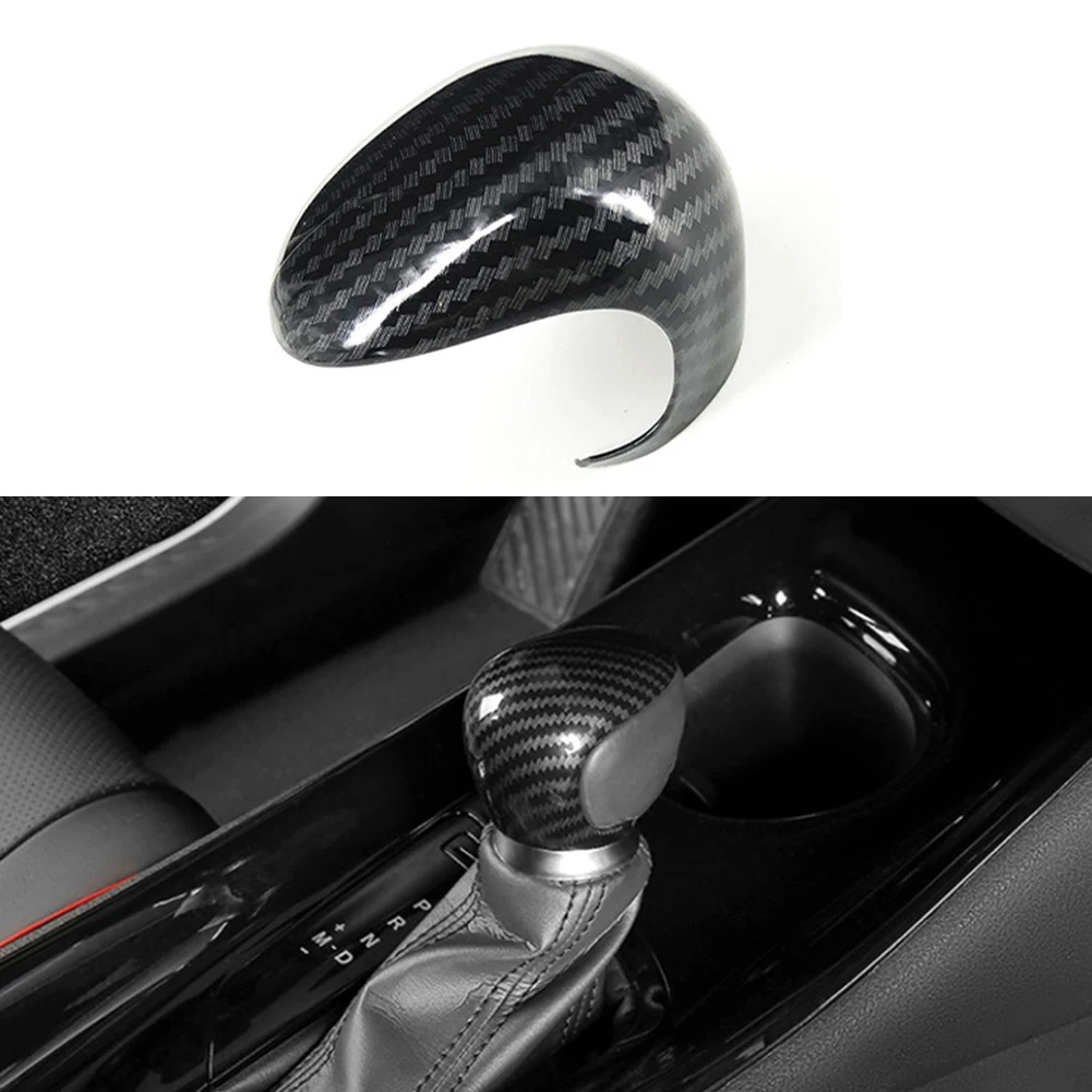 Gear Lever Shift Knob Cover Fashionable For Toyota C-HR CHR 2016-2021 1pcs Accessory Carbon Fiber Black Interior High Quality
Gear Lever Shift Knob Cover Fashionable For Toyota C-HR CHR 2016-2021 1pcs Accessory Carbon Fiber Black Interior High Quality