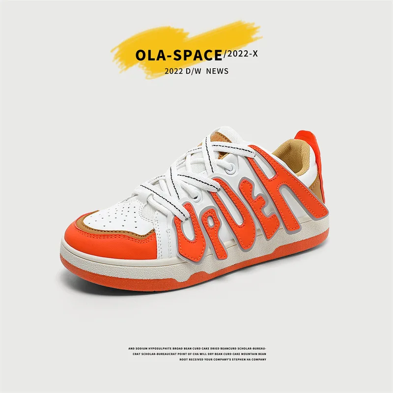 Men's Shoes Sports Comfortable Men's Sports Shoes Breathable Women's Casual Shoes Low Top Letter Sports Men's Vulcanized Shoes
Men's Shoes Sports Comfortable Men's Sports Shoes Breathable Women's Casual Shoes Low Top Letter Sports Men's Vulcanized Shoes