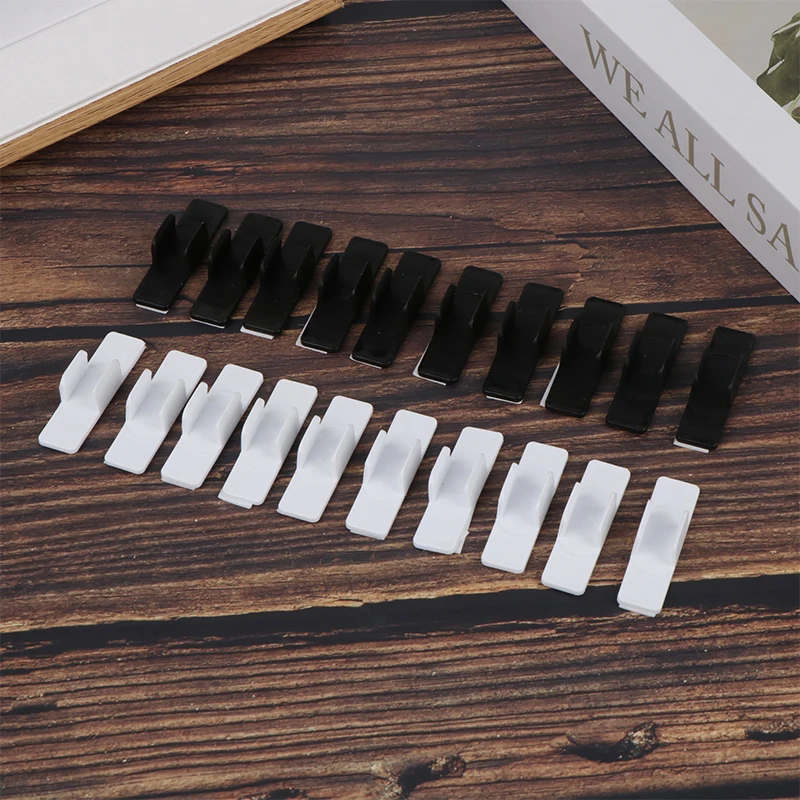 10Pcs Self Adhesive Pen Holder Pencil Plastic Clip Holder Desktop Fixed Pen Case For Notebook Stylus Pencil Clip Holder
10Pcs Self Adhesive Pen Holder Pencil Plastic Clip Holder Desktop Fixed Pen Case For Notebook Stylus Pencil Clip Holder