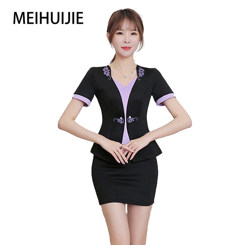 Beauty Salon Uniform Spa Massage Technician Clothes for Female Professional Esthetician Overalls Suit New Short-Sleeved Skirt
Beauty Salon Uniform Spa Massage Technician Clothes for Female Professional Esthetician Overalls Suit New Short-Sleeved Skirt