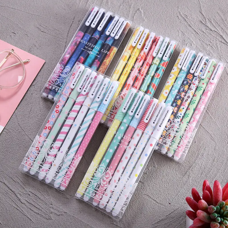 6 Pcs/Set Creative Cartoon Gel Pen 0.5mm Black Needle Tip Starry Sky Fruits Dots Geometry Student Writing Pen
6 Pcs/Set Creative Cartoon Gel Pen 0.5mm Black Needle Tip Starry Sky Fruits Dots Geometry Student Writing Pen