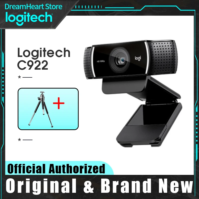 Logitech C922 C920 C930C Webcam Full HD 1080p Live Streaming Anchor Video Camera Beauty Desktop Computer Webcam For Pc C1000E
Logitech C922 C920 C930C Webcam Full HD 1080p Live Streaming Anchor Video Camera Beauty Desktop Computer Webcam For Pc C1000E