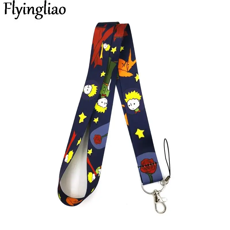 Little Prince black Neck Strap Lanyards ID badge card holder keychain Mobile Phone Strap Gift Ribbon webbing necklace 
Little Prince black Neck Strap Lanyards ID badge card holder keychain Mobile Phone Strap Gift Ribbon webbing necklace