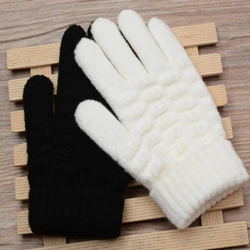 New Fashion Kids Thick Knitted Gloves Warm Winter Gloves Children Stretch Mittens Boy Girl Infant Solid Guantes Hand Accessories
New Fashion Kids Thick Knitted Gloves Warm Winter Gloves Children Stretch Mittens Boy Girl Infant Solid Guantes Hand Accessories