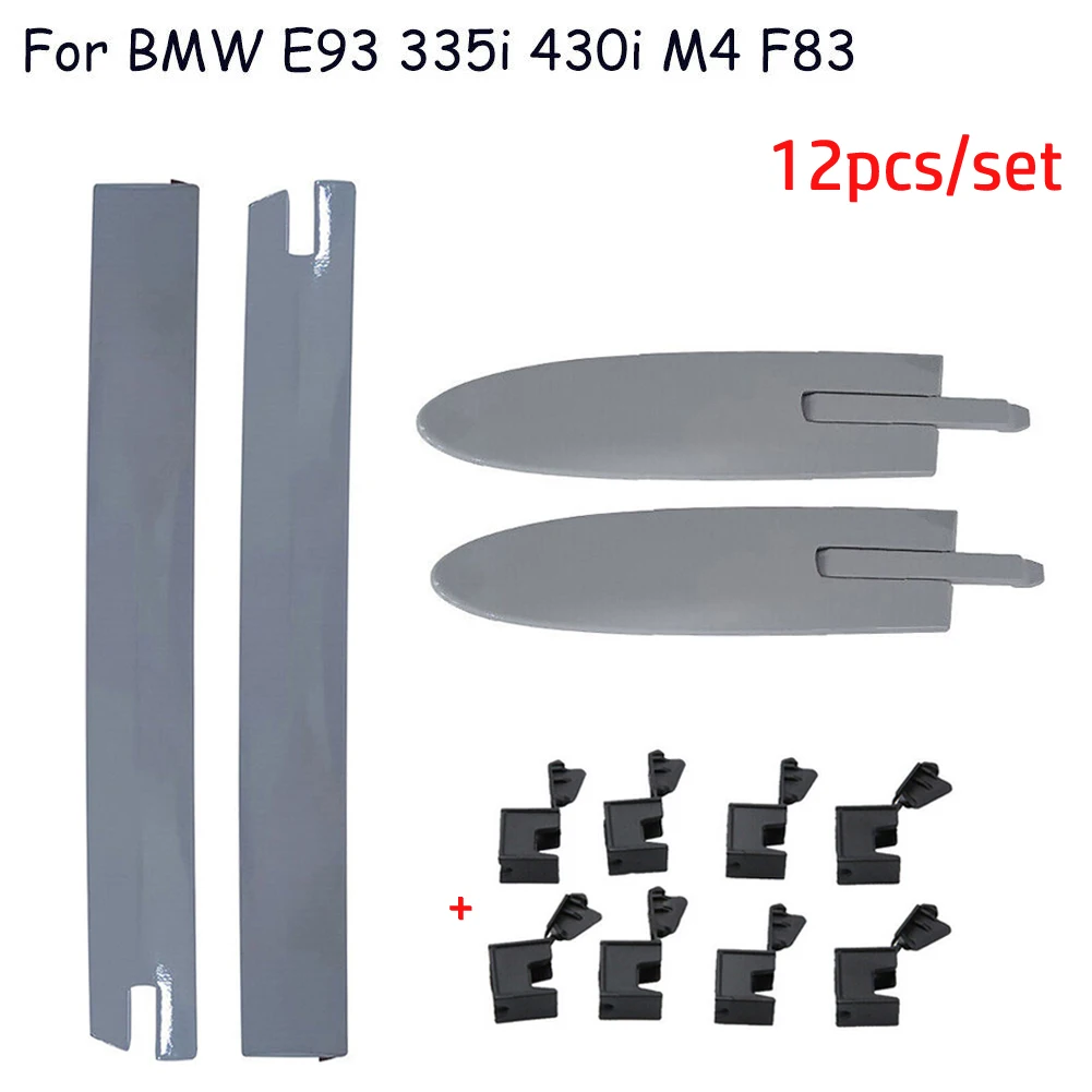 12pcs Car Roof Top Hinge Cover For BMW E93 335i 430i M4 M3 Convertible Roof Top Hinge Cover Left Right Clip Conversion Kits
12pcs Car Roof Top Hinge Cover For BMW E93 335i 430i M4 M3 Convertible Roof Top Hinge Cover Left Right Clip Conversion Kits