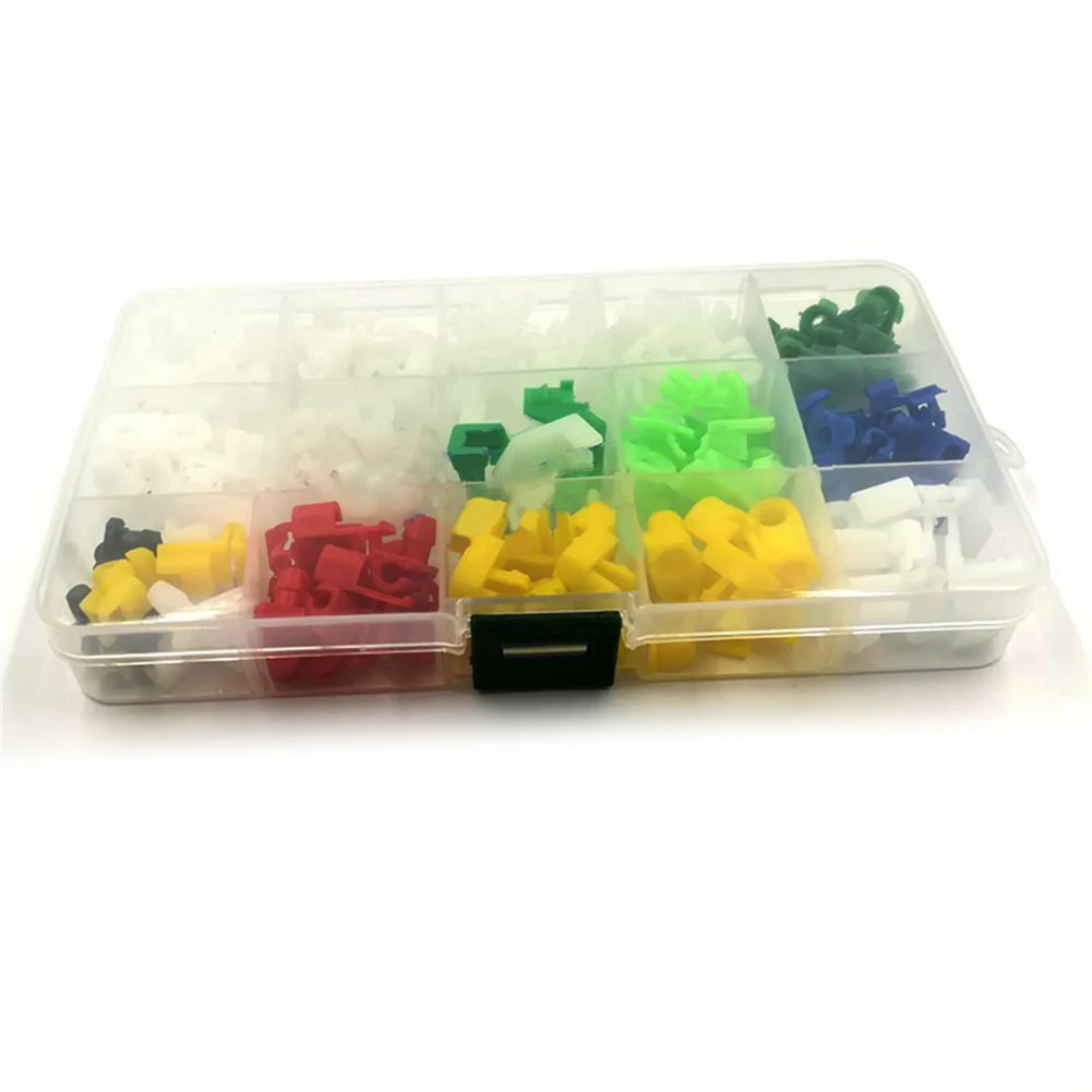 Car Wire Clips Door Lock Rod Clips Mixed Color Plastic Replacement Set Side Fasteners With Box 160 Pcs/pack Durable
Car Wire Clips Door Lock Rod Clips Mixed Color Plastic Replacement Set Side Fasteners With Box 160 Pcs/pack Durable