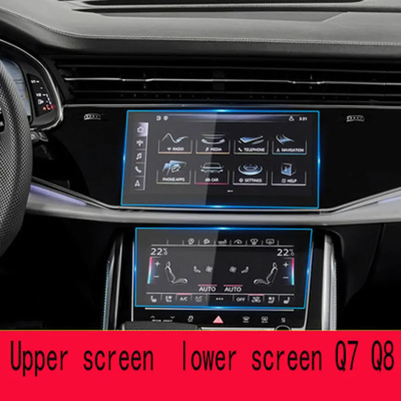 Для Audi Q7 Q8 2020-2021 Автомобильная GPS-навигационная пленка, ЖК-экран, аксессуары для защиты от царапин
Для Audi Q7 Q8 2020-2021 Автомобильная GPS-навигационная пленка, ЖК-экран, аксессуары для защиты от царапин