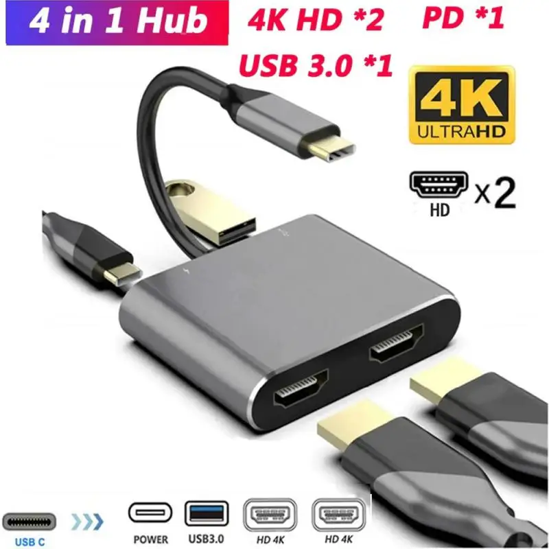 Usb C Splitter Usb 3.0 Power Port Portable Docking Station Laptop Docking Station Pd 60w Fast Charging Usb Type-c Hub 4 In 1
Usb C Splitter Usb 3.0 Power Port Portable Docking Station Laptop Docking Station Pd 60w Fast Charging Usb Type-c Hub 4 In 1