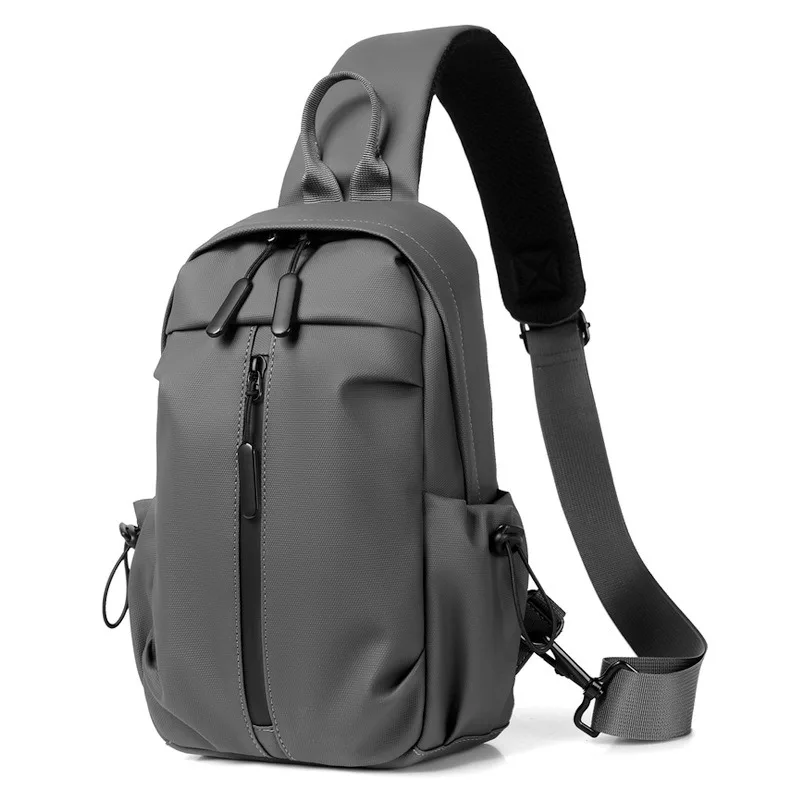 Fashion Leisure Chest Bag Waterproof Wear-resistant Quality Large Capacity Business Commuter Men's Single Shoulder Crossbody Bag 
Fashion Leisure Chest Bag Waterproof Wear-resistant Quality Large Capacity Business Commuter Men's Single Shoulder Crossbody Bag