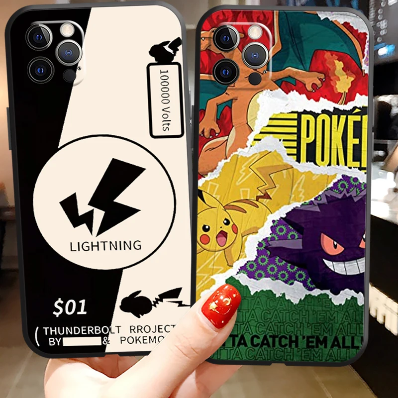 Pokemon Pikachu Bandai Phone Cases For iPhone 11 12 Pro MAX 6S 7 8 Plus XS MAX 12 13 Mini X XR SE 2020 Funda Back Cover
Pokemon Pikachu Bandai Phone Cases For iPhone 11 12 Pro MAX 6S 7 8 Plus XS MAX 12 13 Mini X XR SE 2020 Funda Back Cover