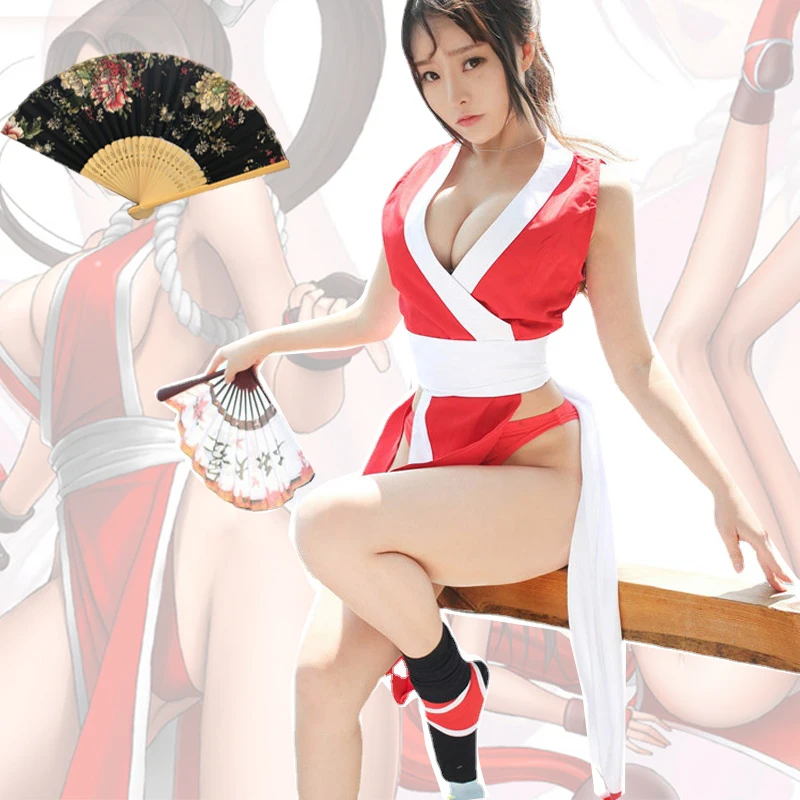 Adult anime Sexy cosplay Beach Party Halloween Mai Shiranui Dance Cosplay Costume Sexy Games Cosplay Costume
Adult anime Sexy cosplay Beach Party Halloween Mai Shiranui Dance Cosplay Costume Sexy Games Cosplay Costume
