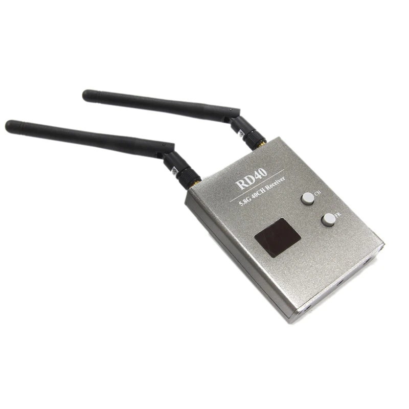 

Top Deals FPV 5.8 Ghz 40CH RD40 Raceband Dual Diversity Receiver With AV And Power Cord