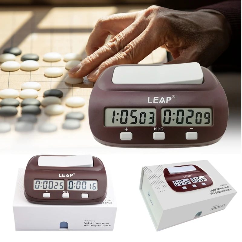 Chess Clocks Professional Portable Digital Chess Board Competition Count Up Down Chess Games Electronic Alarm Stop Timer Hot
Chess Clocks Professional Portable Digital Chess Board Competition Count Up Down Chess Games Electronic Alarm Stop Timer Hot