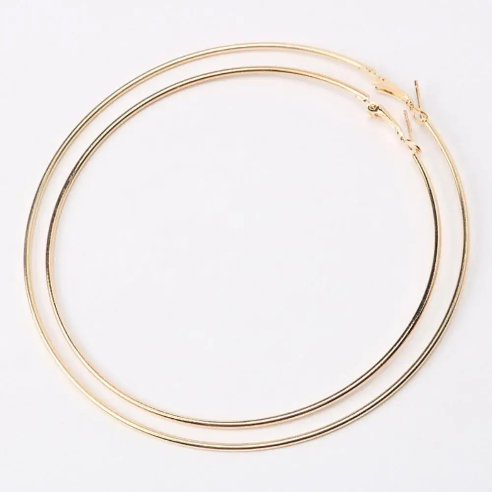 Creative Simple Big Circle 90mm/100mm Hoop Earrings Women Hollow Golden Earrings Party Statement Jewelry Valentine's Gift
Creative Simple Big Circle 90mm/100mm Hoop Earrings Women Hollow Golden Earrings Party Statement Jewelry Valentine's Gift
