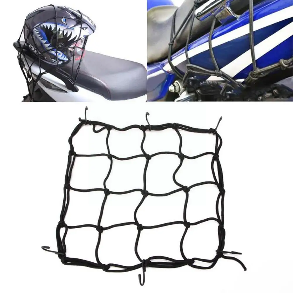 Motorcycle Luggage Net 6 Hooks Hold Down Fuel Styling Black Hooks 6 Car Web Mesh Luggage Motorcycle Bike Bungee L0o9
Motorcycle Luggage Net 6 Hooks Hold Down Fuel Styling Black Hooks 6 Car Web Mesh Luggage Motorcycle Bike Bungee L0o9
