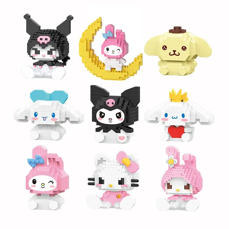 Конструктор Hello Kitty Sanrio Аниме Фигурка Kuromi собранные игрушки декоративная модель украшения Детские куклы-пазлы подарки
Конструктор Hello Kitty Sanrio Аниме Фигурка Kuromi собранные игрушки декоративная модель украшения Детские куклы-пазлы подарки