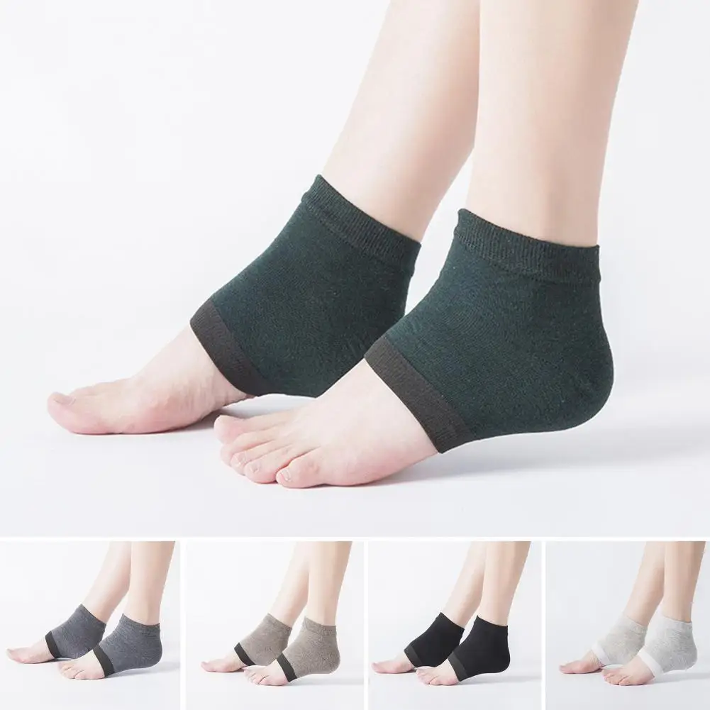 1 Pair Gel Heel Socks Moisturing Spa Gel Socks Feet Care Cracked Foot Dry Hard Skin Protector Prevent Dry Heel Feet Care Tools
1 Pair Gel Heel Socks Moisturing Spa Gel Socks Feet Care Cracked Foot Dry Hard Skin Protector Prevent Dry Heel Feet Care Tools