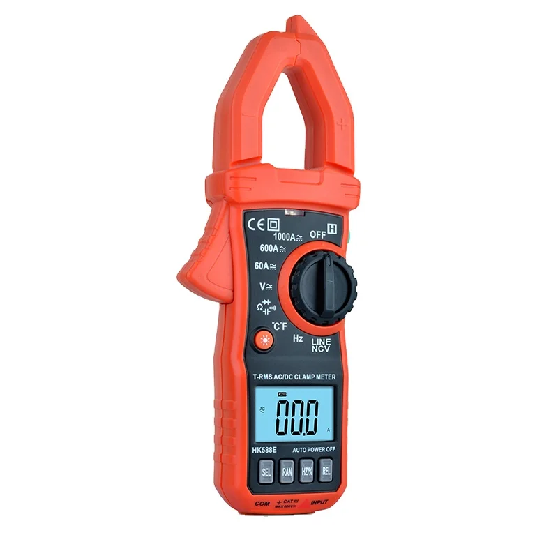 Electrical Mini Digital Clamp Meters School Laboratory AC DC Current Voltage Auto Range Capacitance Non-Contact Multimeter
Electrical Mini Digital Clamp Meters School Laboratory AC DC Current Voltage Auto Range Capacitance Non-Contact Multimeter