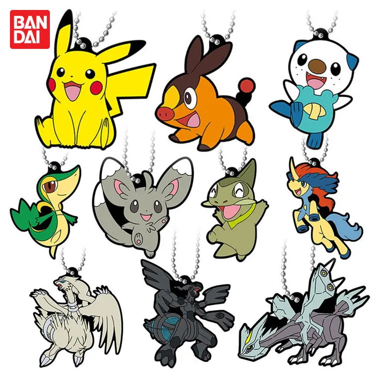 Japan Anime BANDAI Gachapon Capsule Toy Gacha Pokemon Pocket Monster Character Modelling Rubber Pendant Pikachu
Japan Anime BANDAI Gachapon Capsule Toy Gacha Pokemon Pocket Monster Character Modelling Rubber Pendant Pikachu
