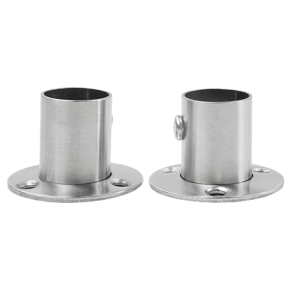 19.5mm Closet Rod Brackets 22.5mm 26mm Closet Clothes Flange High quality Holder Rod Socket 2 Pcs Bracket Cabinet
19.5mm Closet Rod Brackets 22.5mm 26mm Closet Clothes Flange High quality Holder Rod Socket 2 Pcs Bracket Cabinet
