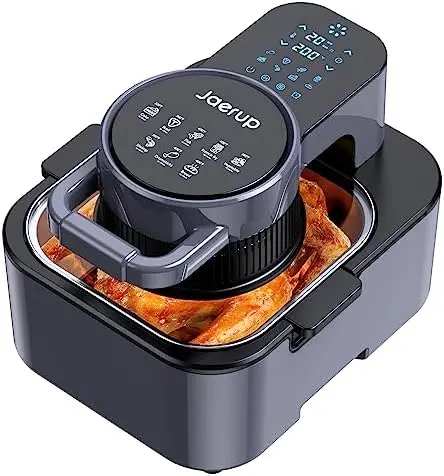 Fryer, 1750W 8Qt Visualized Airfryer with Non-stick and Dishwasher-Safe Basket, Healthy Cooking 85% Oil Less, 6-in-1 Low-noise A
Fryer, 1750W 8Qt Visualized Airfryer with Non-stick and Dishwasher-Safe Basket, Healthy Cooking 85% Oil Less, 6-in-1 Low-noise A