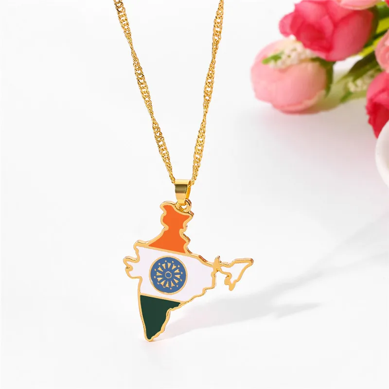 India Map Pendant Necklaces Enamel India India Barbados Island Republic of Mali Brazil Flag Map Necklaces for Jewelry Gift
India Map Pendant Necklaces Enamel India India Barbados Island Republic of Mali Brazil Flag Map Necklaces for Jewelry Gift
