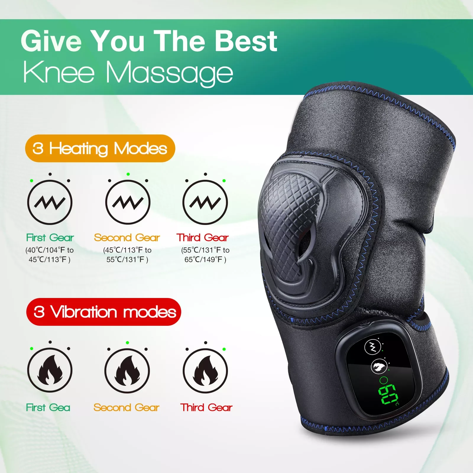 NEW2023 Electric Heating Knee Pads Massage Pain Relief Support Brace Therapy Joint Injury Care Recovery Relax Vibration Leg Mass
NEW2023 Electric Heating Knee Pads Massage Pain Relief Support Brace Therapy Joint Injury Care Recovery Relax Vibration Leg Mass